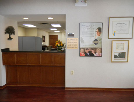 Check in desk