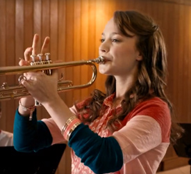 Playing trumpet and other everyday activities are possibly with Invisalign Teen, available near Grand Rapids