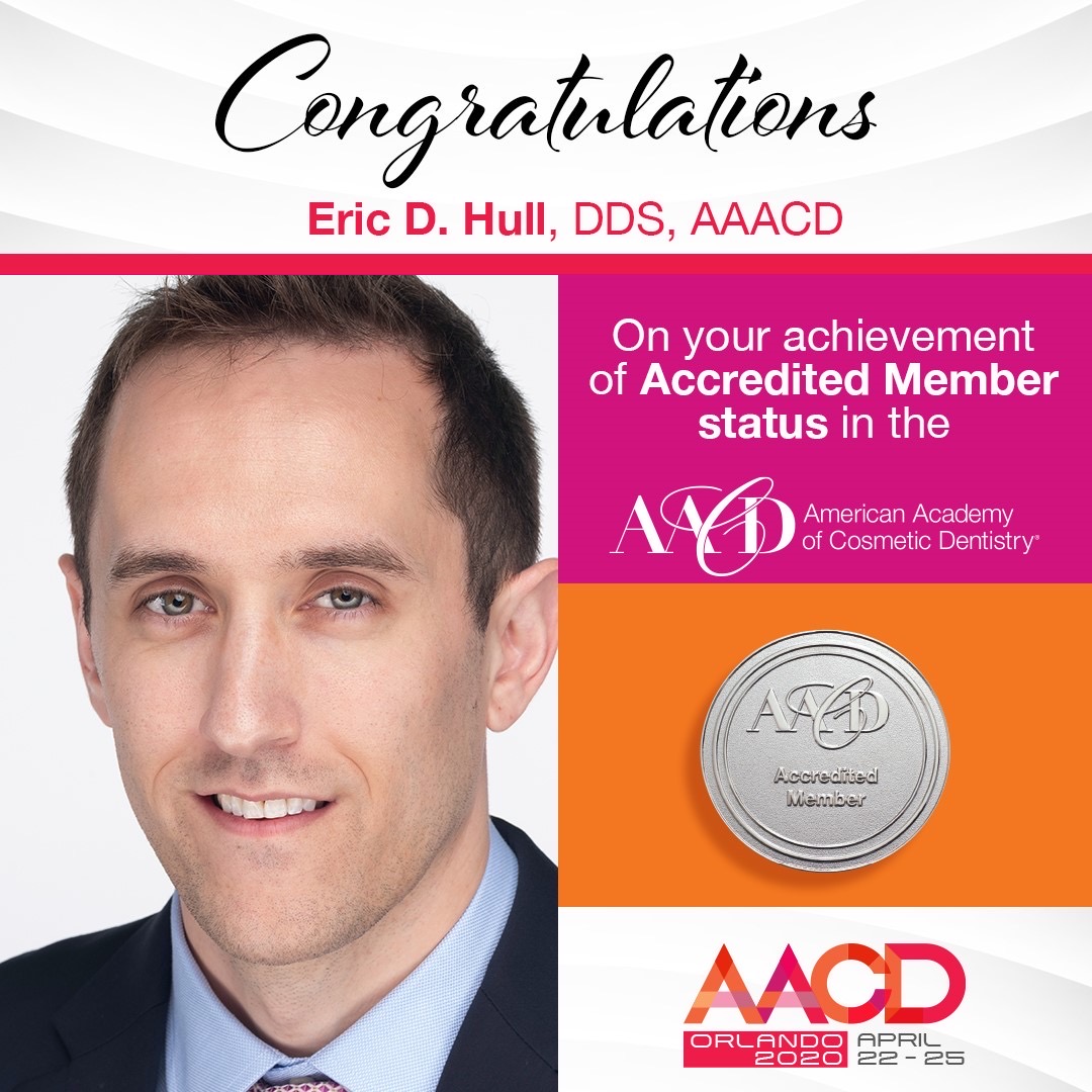 AACD Accredited Dentist Dr. Eric Hull in Comstock Park, MI